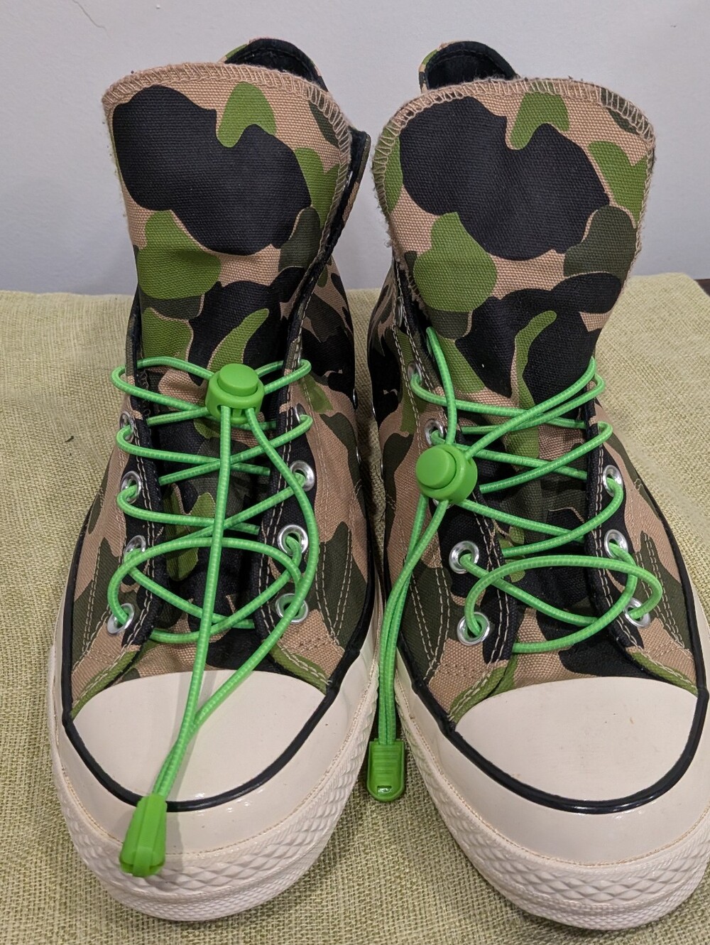 Clean Converse Chuck Taylor All Star Hi Men Size 13 Camo Athletic Shoes Sneakers